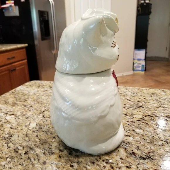 🍁Host Pick🍁VTG 50's Shawnee Puss N Boots Cat Cookie Jar Pitcher Salt & Pepper - Picture 5 of 16